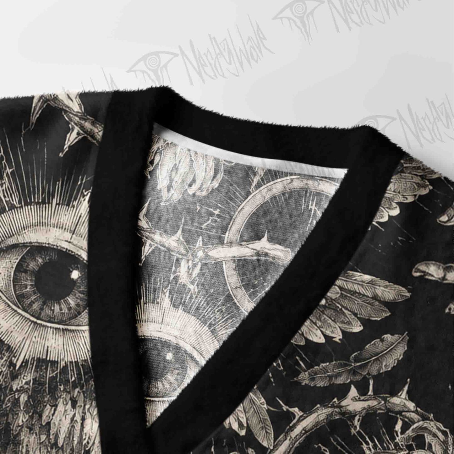 Mystical Eye of All Seeing Cardigan Sweater