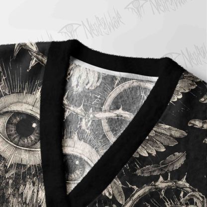 Mystical Eye of All Seeing Cardigan Sweater