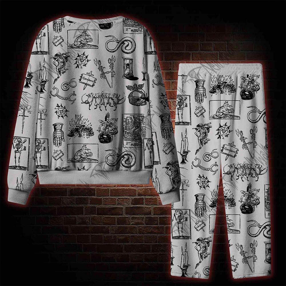 Weird Middle Ages Cozy Pajama Sets