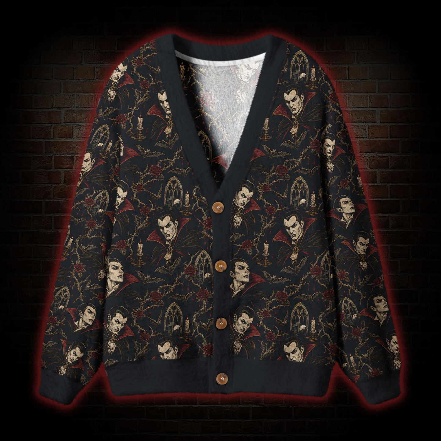 Vampire Lord Cardigan Sweater