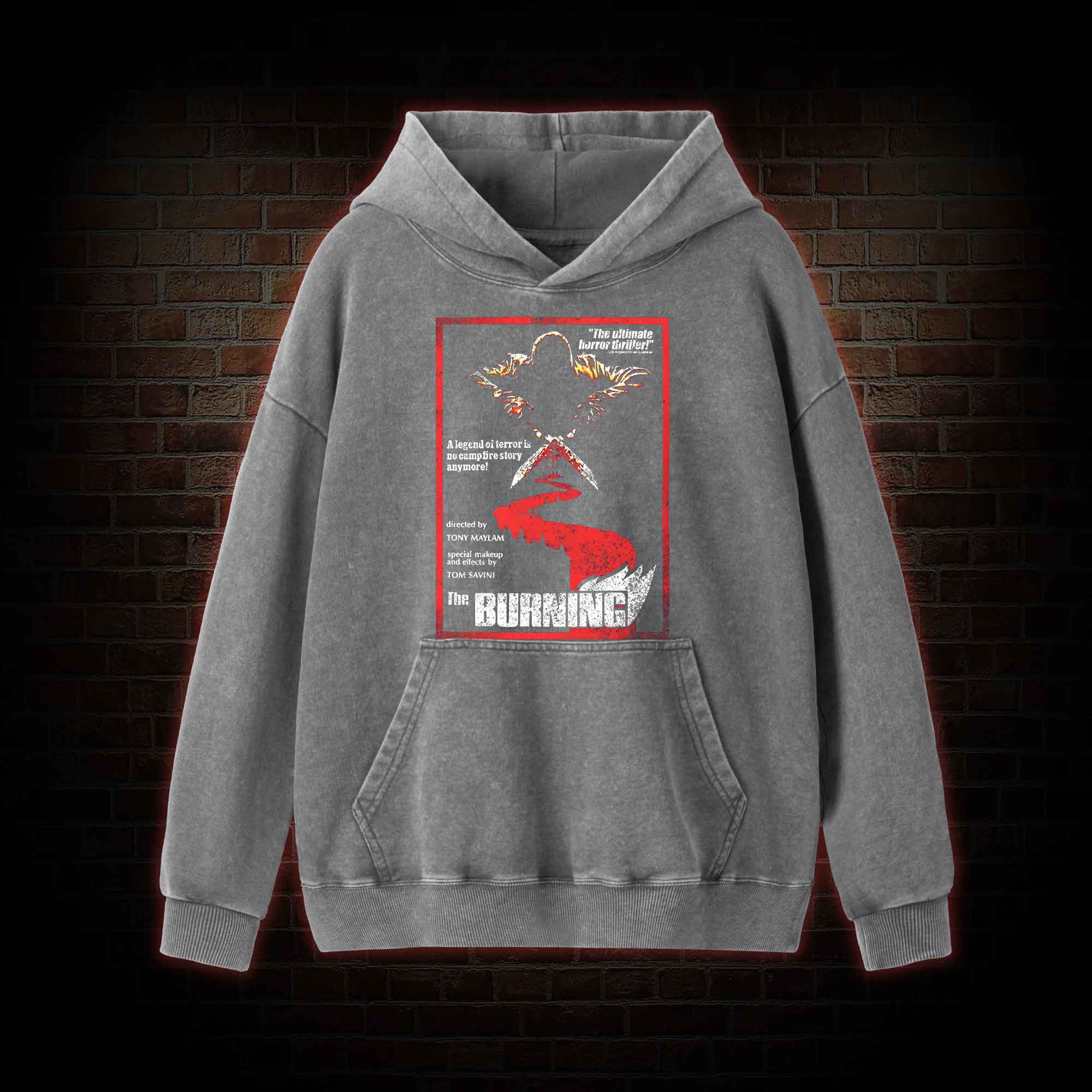 The Ultimate Horror Thriller Washed Hoodie