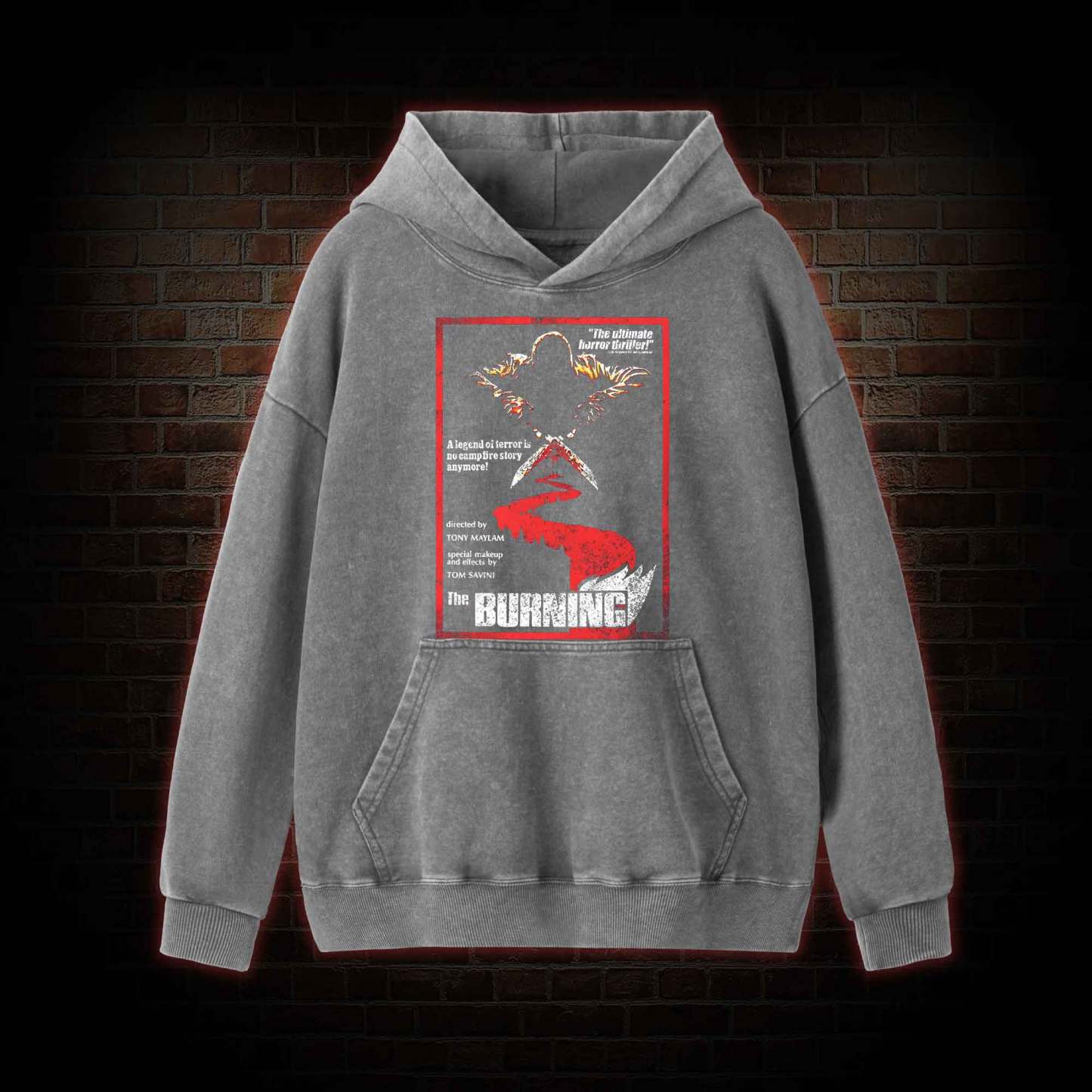 The Ultimate Horror Thriller Washed Hoodie