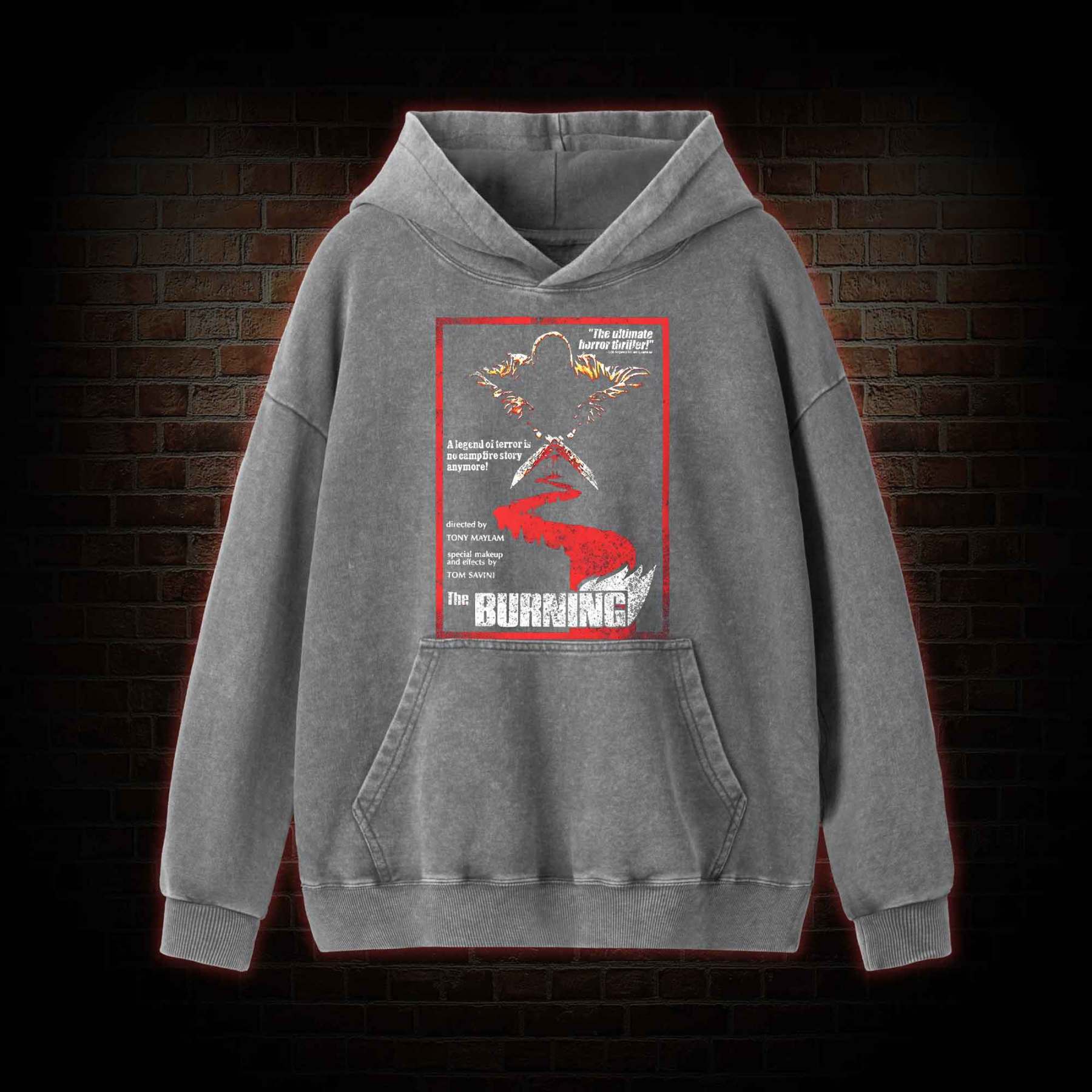 The Ultimate Horror Thriller Washed Hoodie