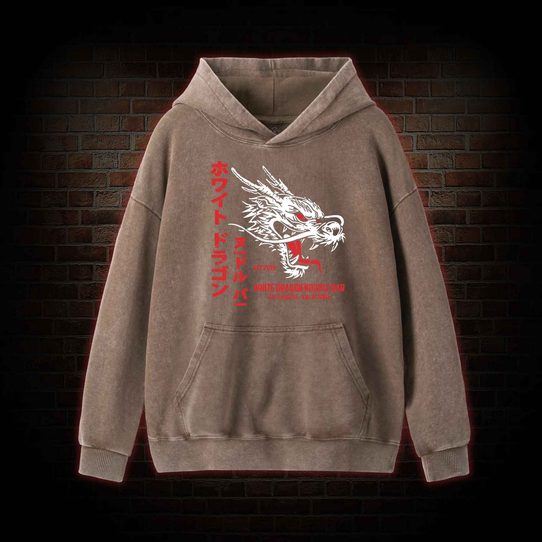 The Noodle Bar Washed Hoodie