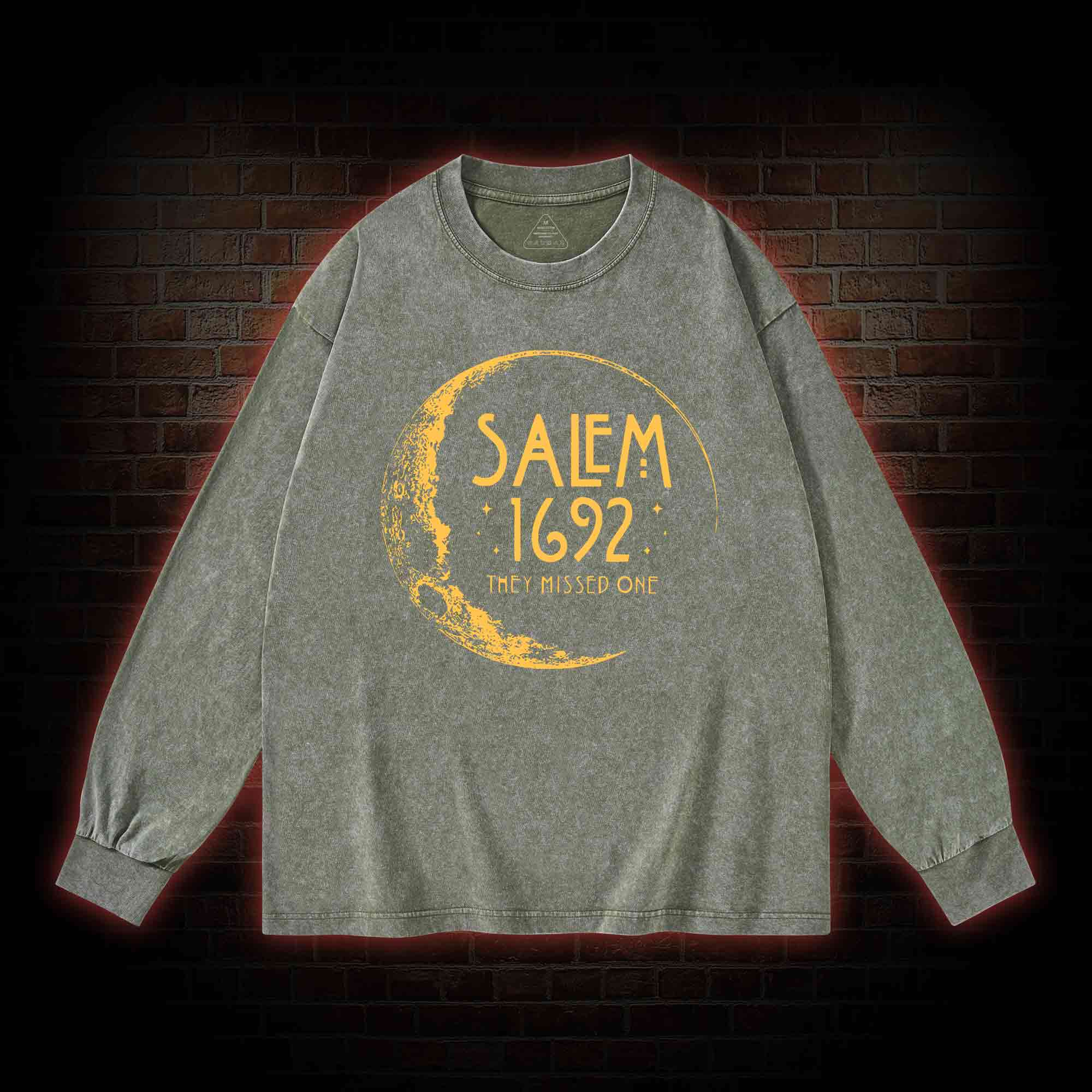 They Missed One Washed Long-Sleeve T-shirt