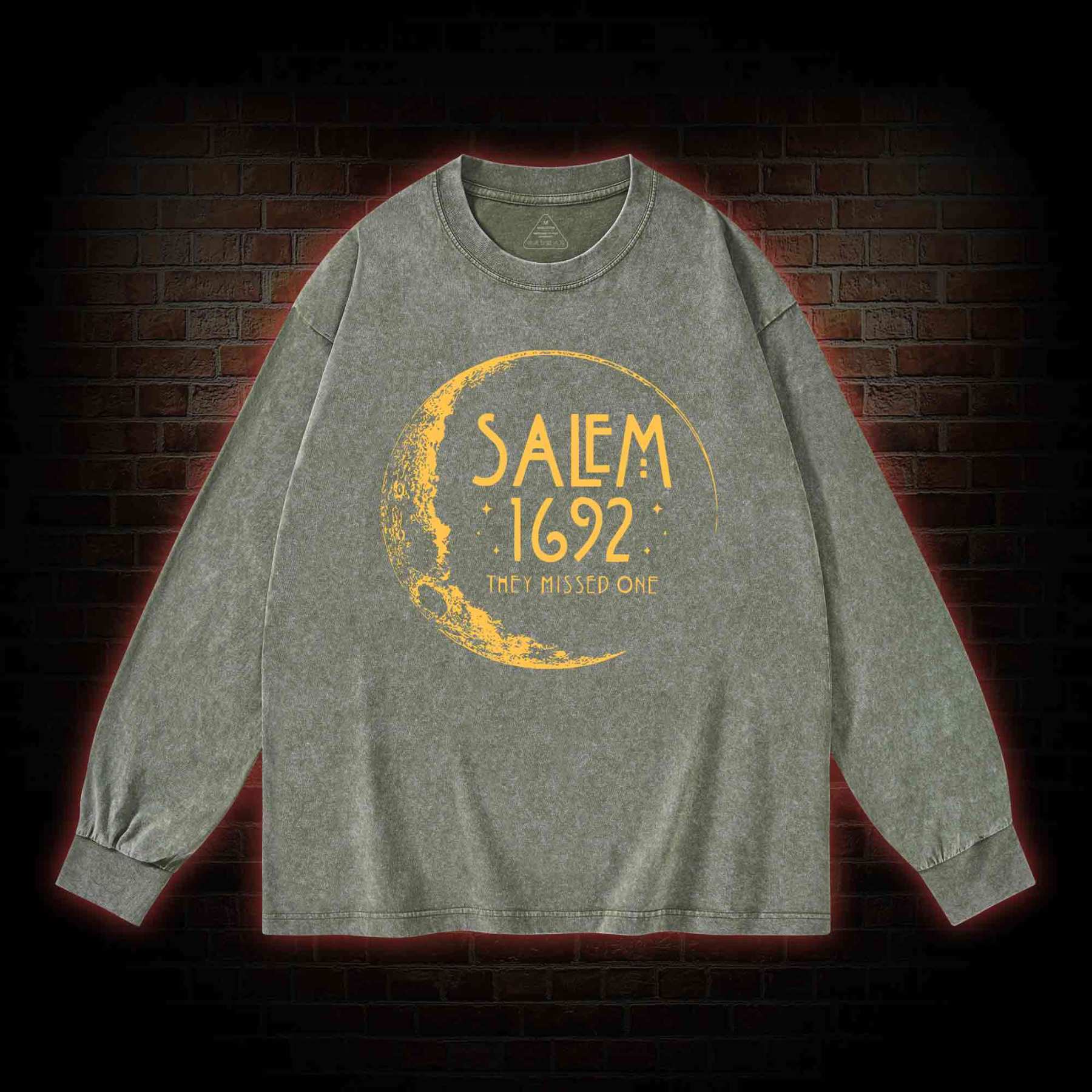 They Missed One Washed Long-Sleeve T-shirt