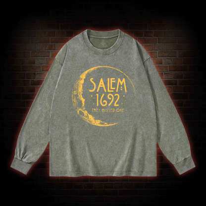 They Missed One Washed Long-Sleeve T-shirt