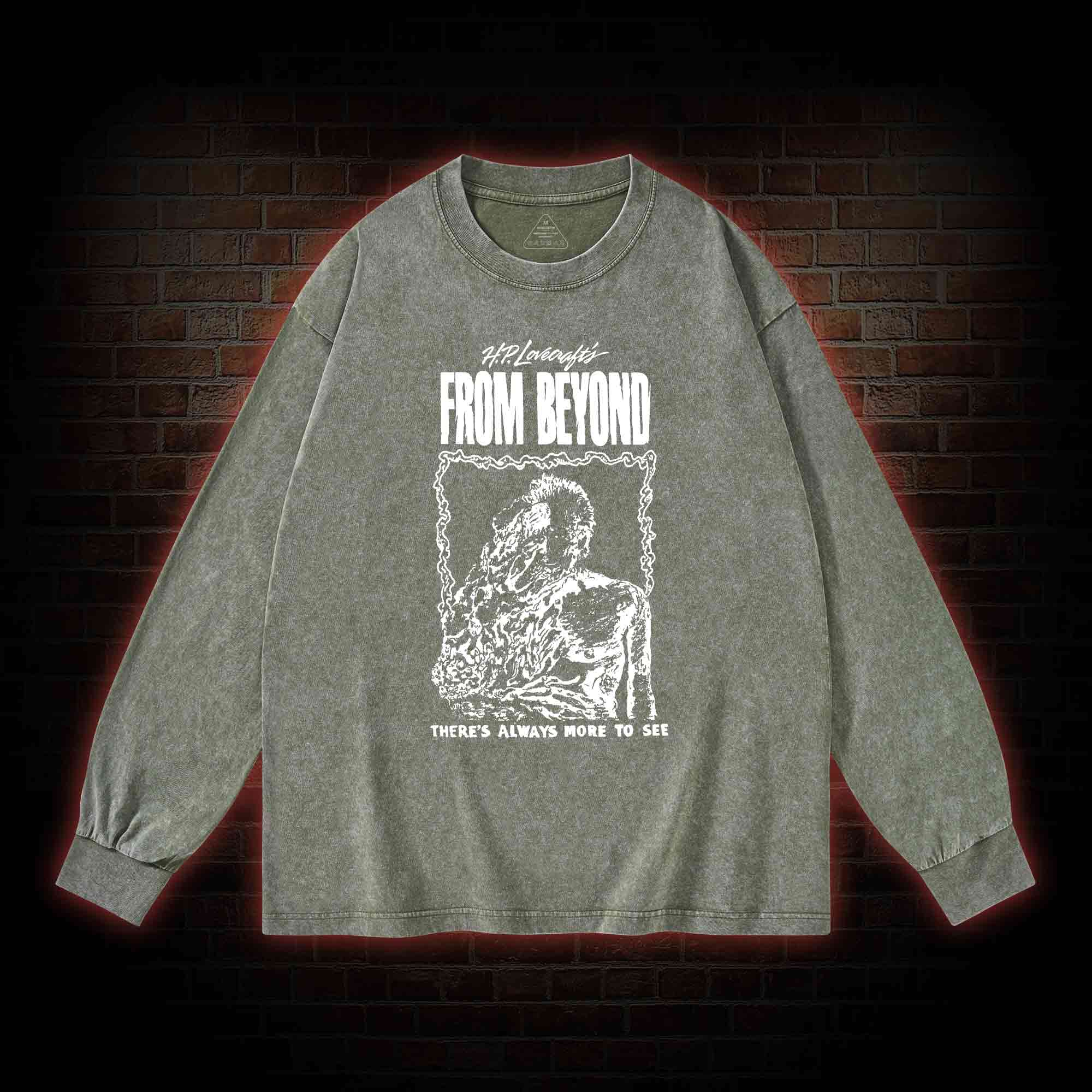 There's Always More to See Washed Long-Sleeve T-shirt