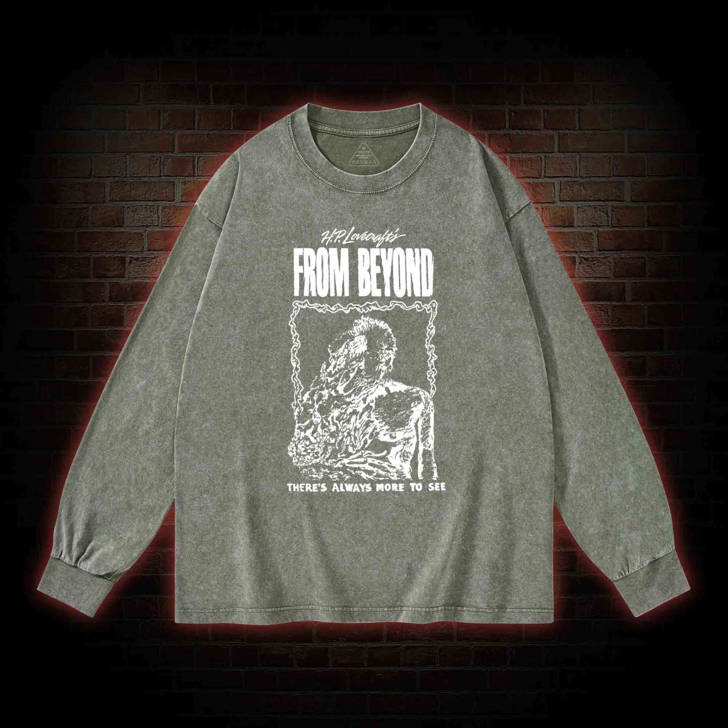 There's Always More to See Washed Long-Sleeve T-shirt