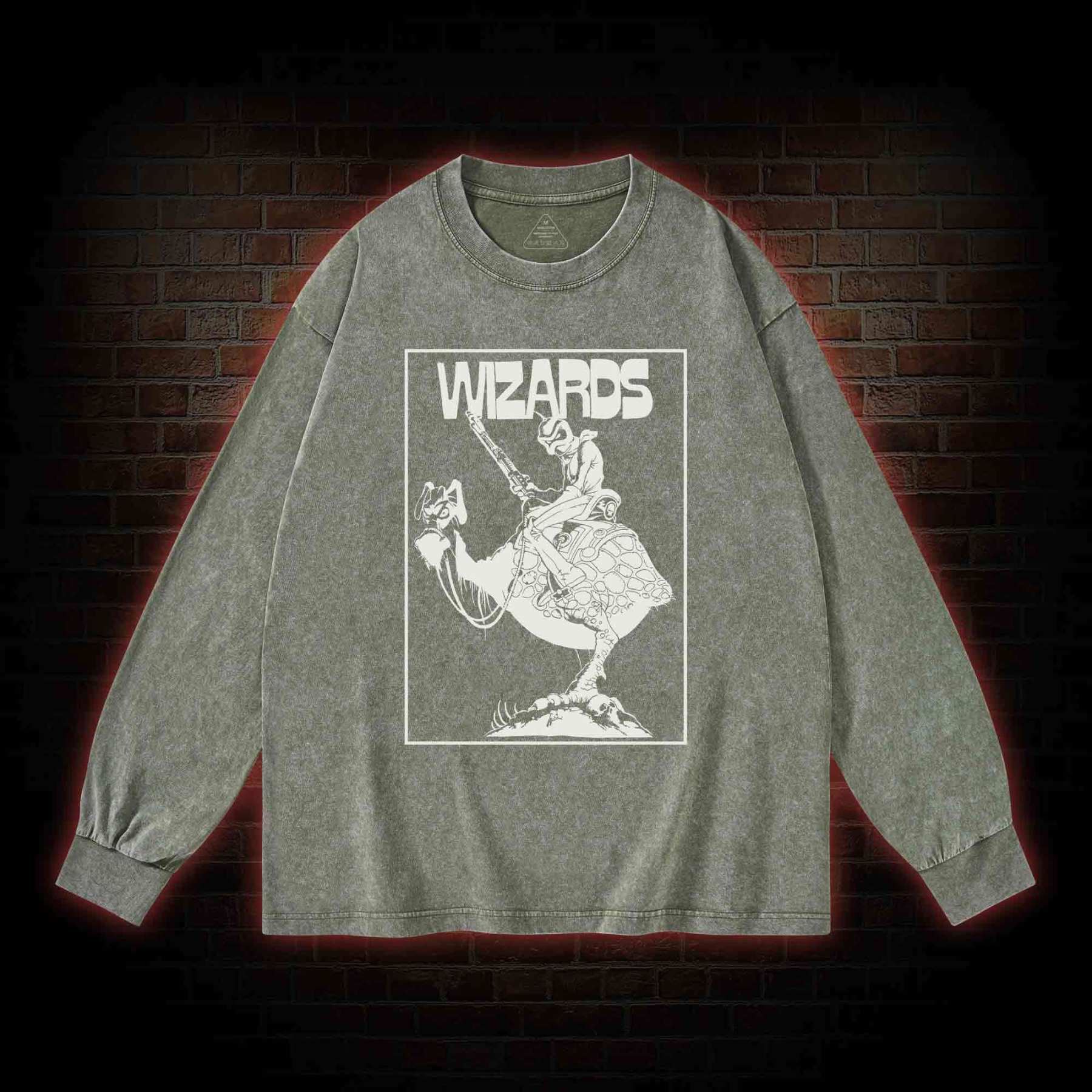 Wizards Washed Long-Sleeve T-shirt