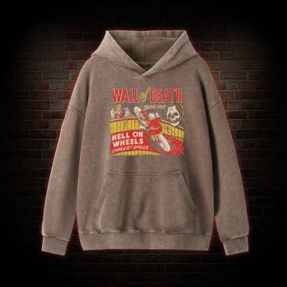 Wall of Death Washed Hoodie