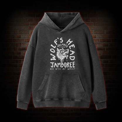 Wolf's Head Jamboree Washed Hoodie