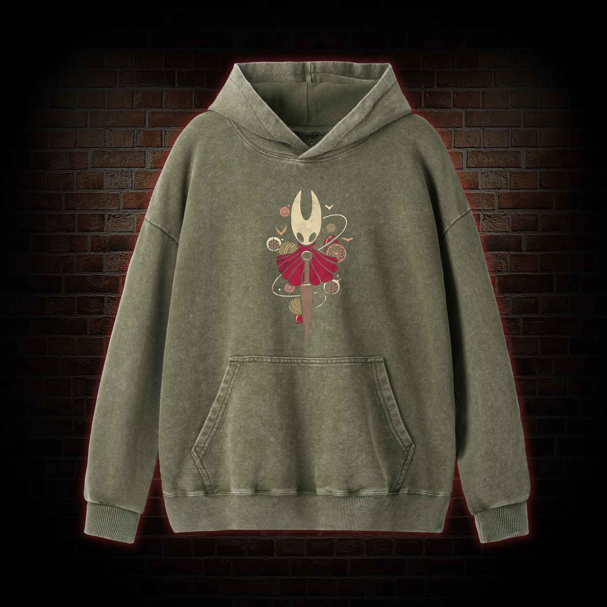 No Cost Too Great No Mind to Think Washed Hoodie