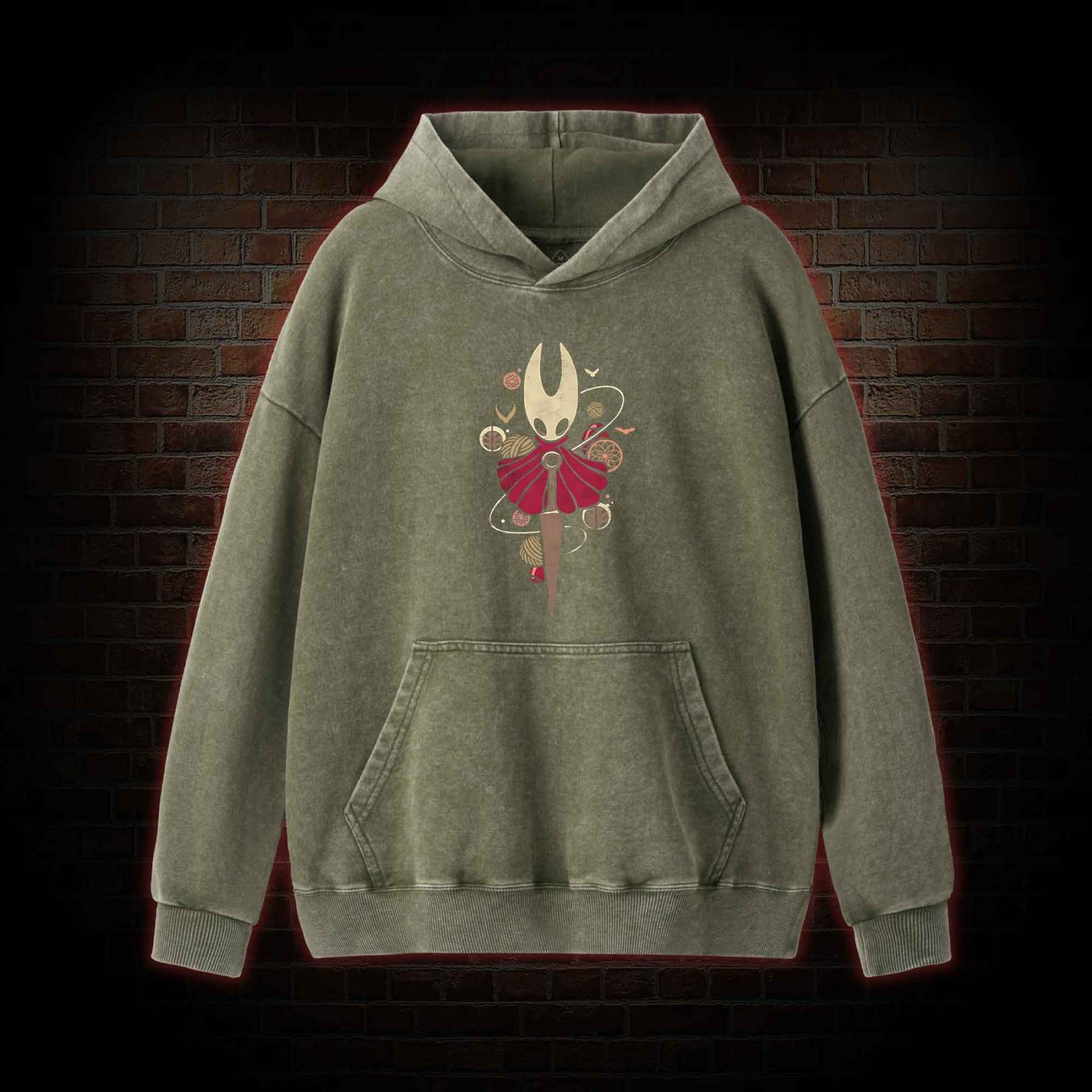 No Cost Too Great No Mind to Think Washed Hoodie