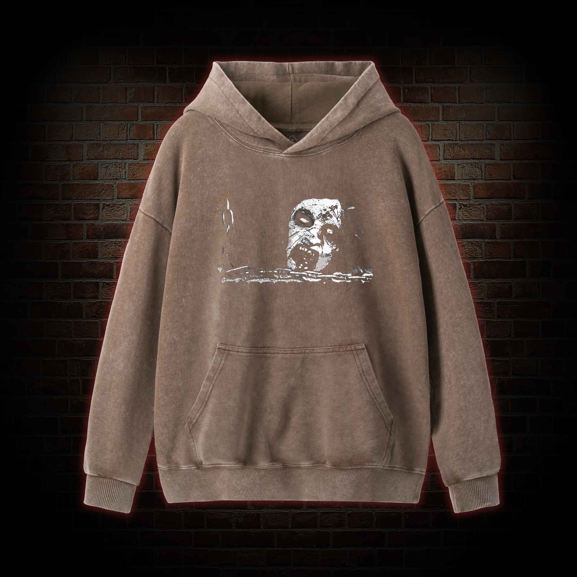 Demonic Spirits Washed Hoodie