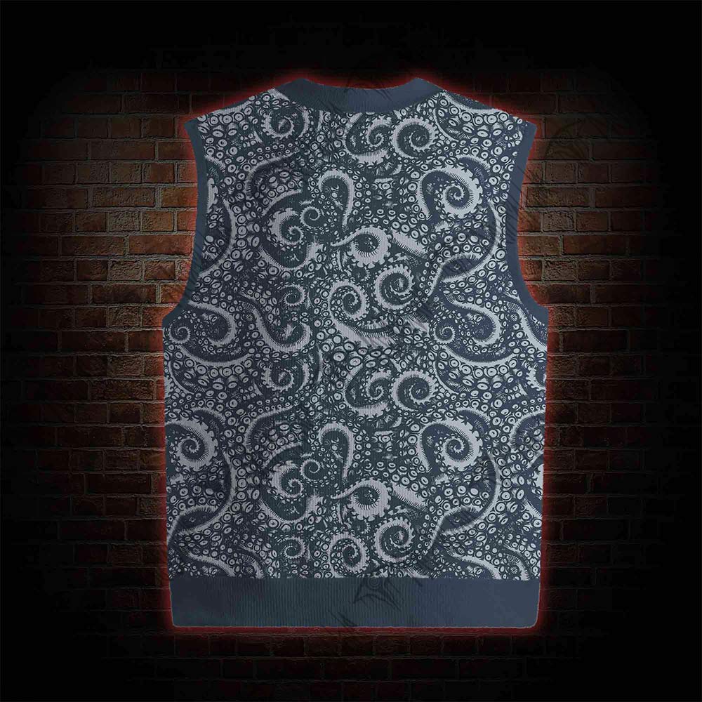 Octopus Tentacles Sweatershirt Vest