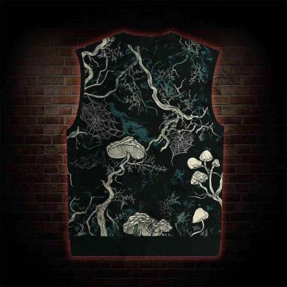 Mysterious Dark Forest Sweatershirt Vest