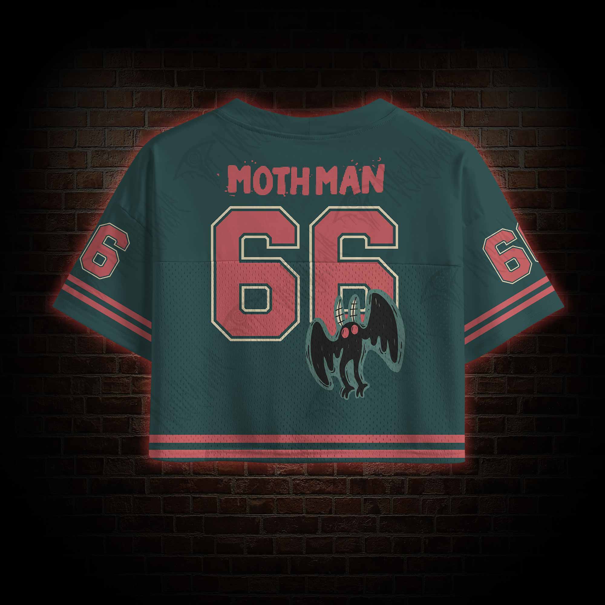 Mothman Crop Sports Jersey