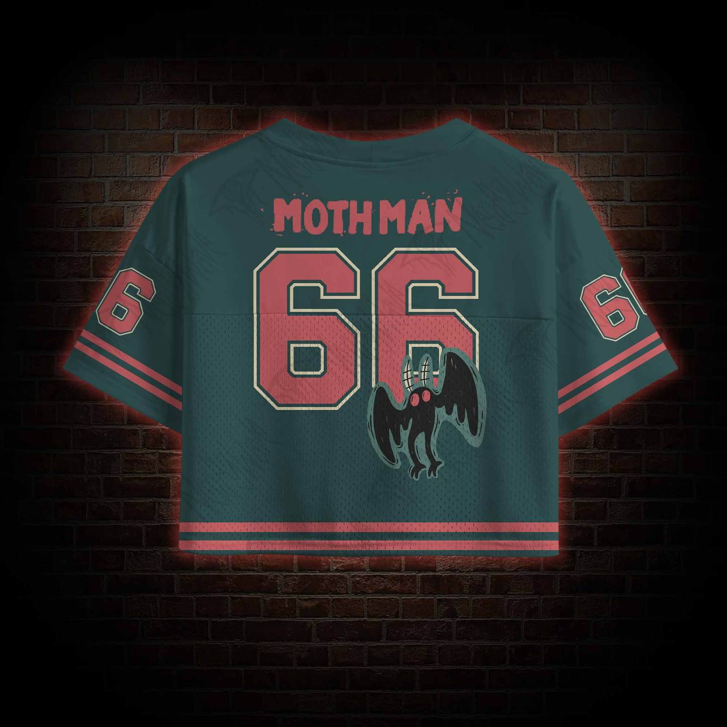 Mothman Crop Sports Jersey