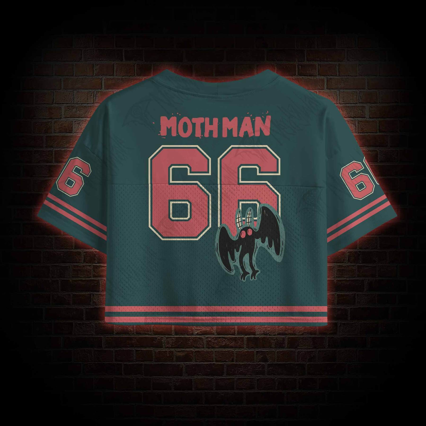 Mothman Crop Sports Jersey