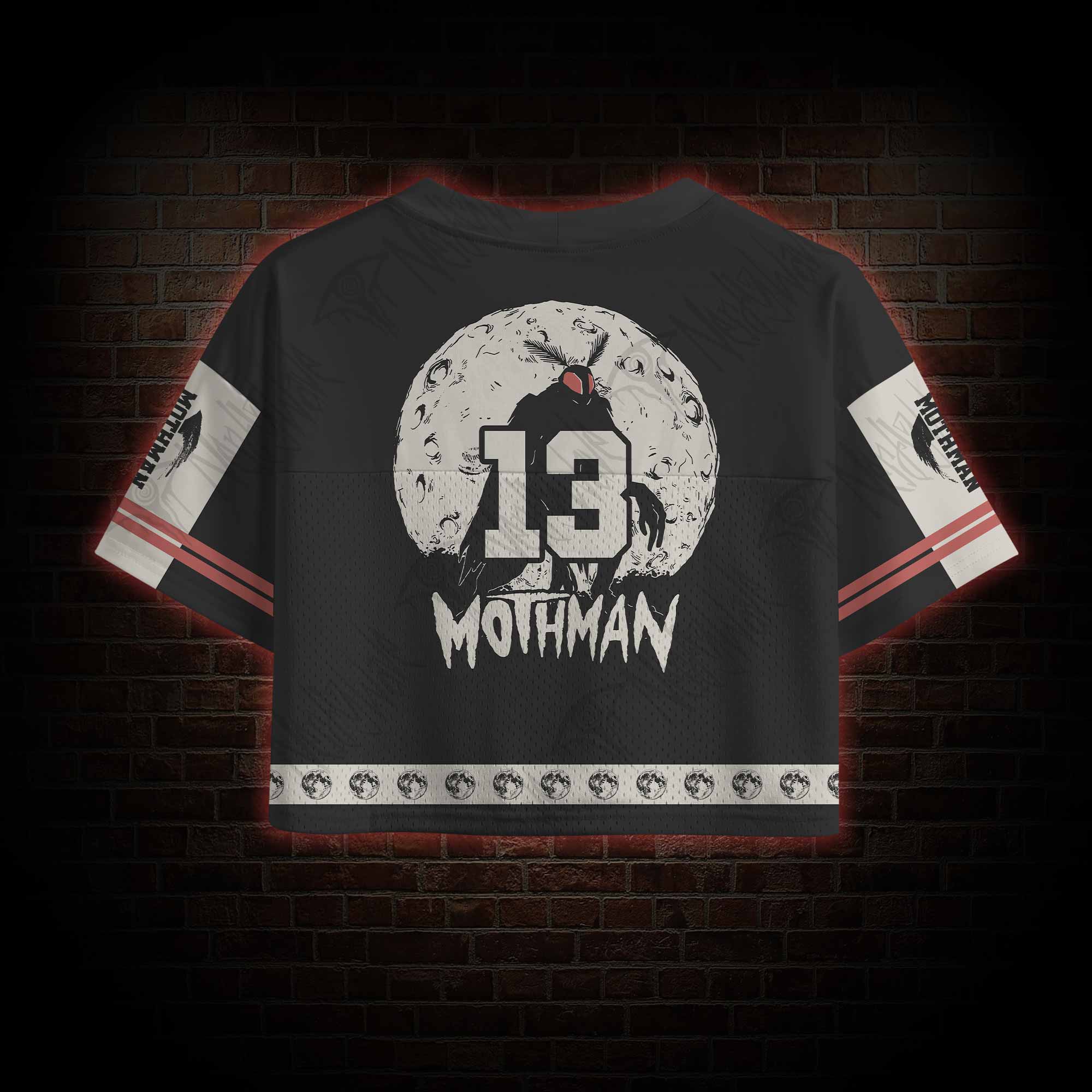 Mothman Legend Crop Sports Jersey