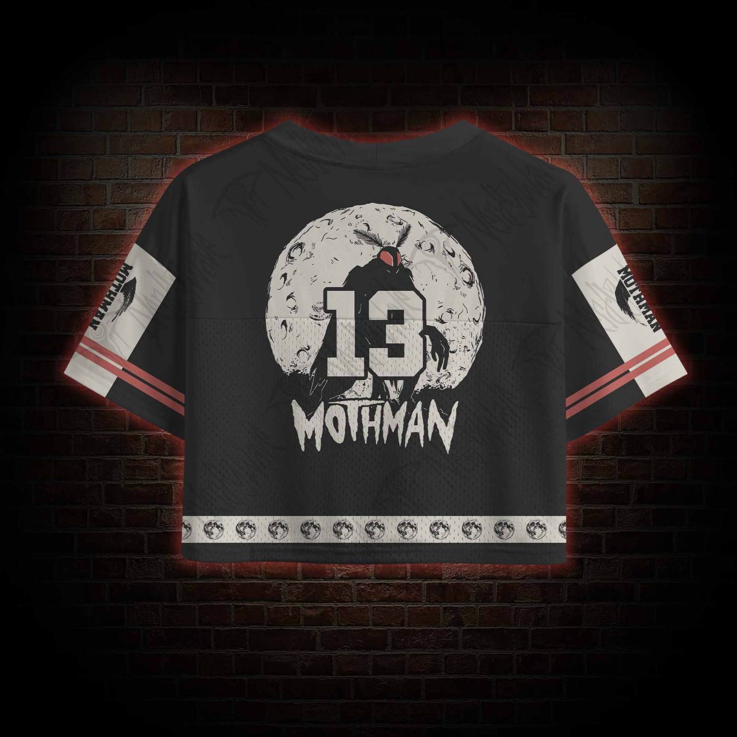 Mothman Legend Crop Sports Jersey