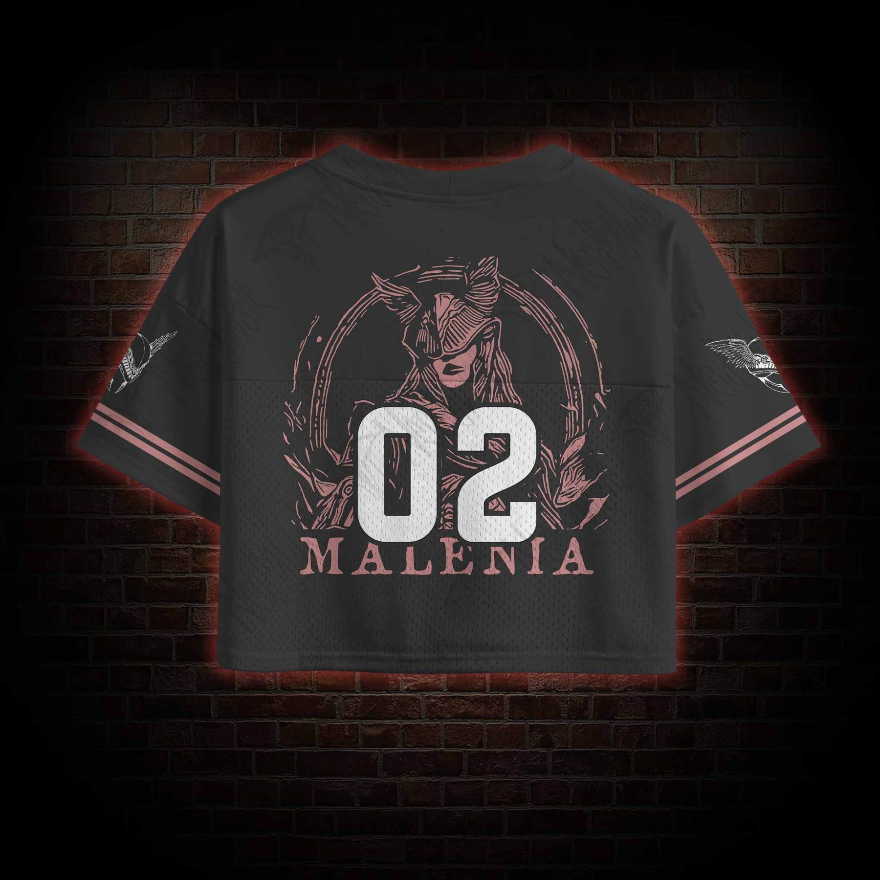 True Horror Crop Sports Jersey