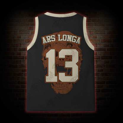 Memento Mori Horror Mesh Jersey Tank Top