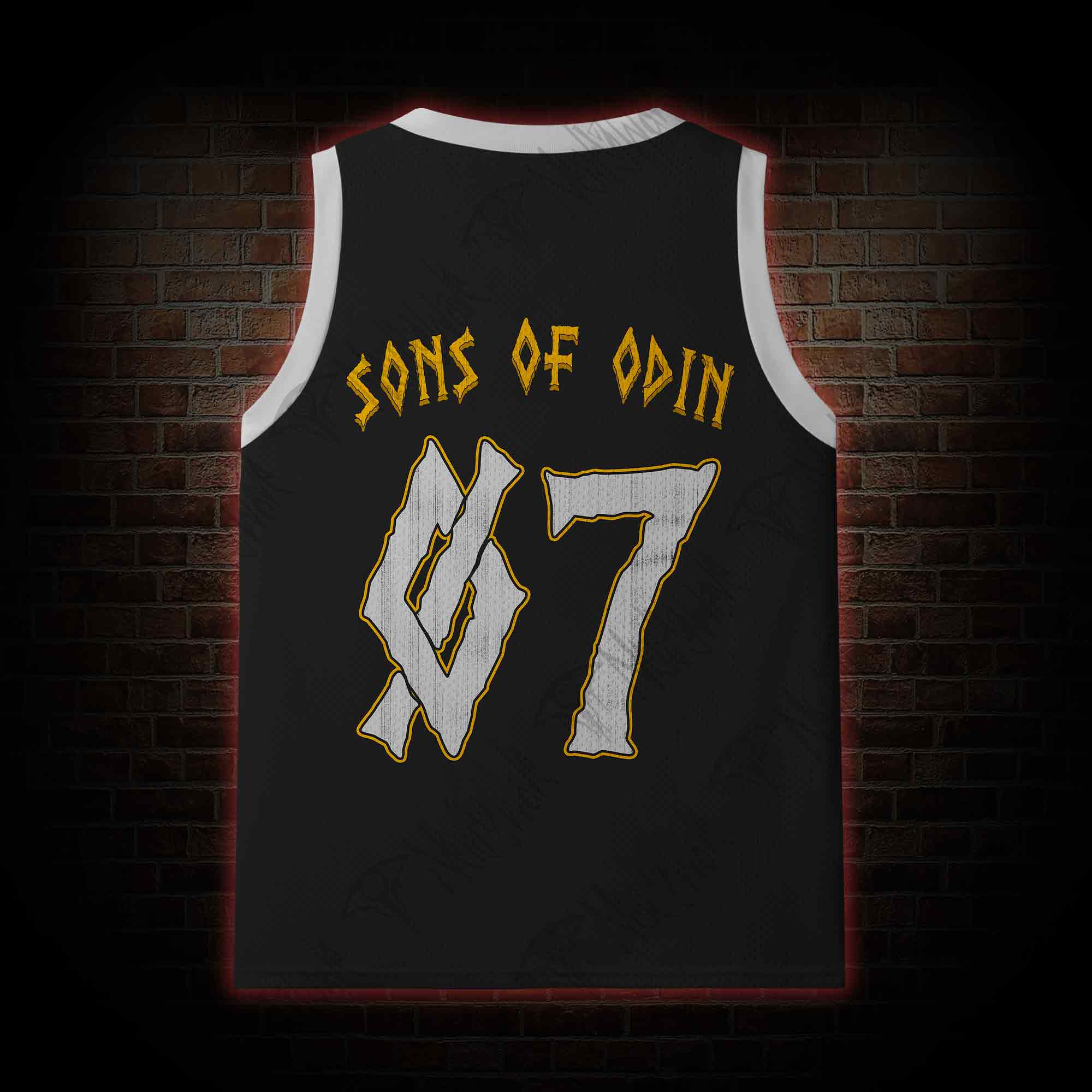 Til Valhalla Mesh Jersey Tank Top