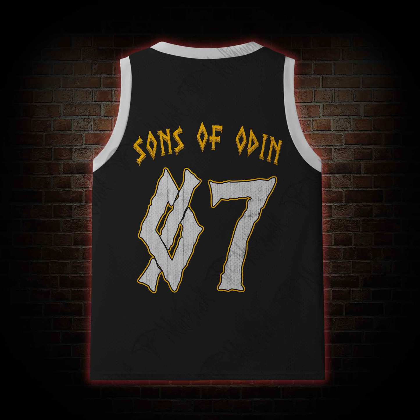 Til Valhalla Mesh Jersey Tank Top