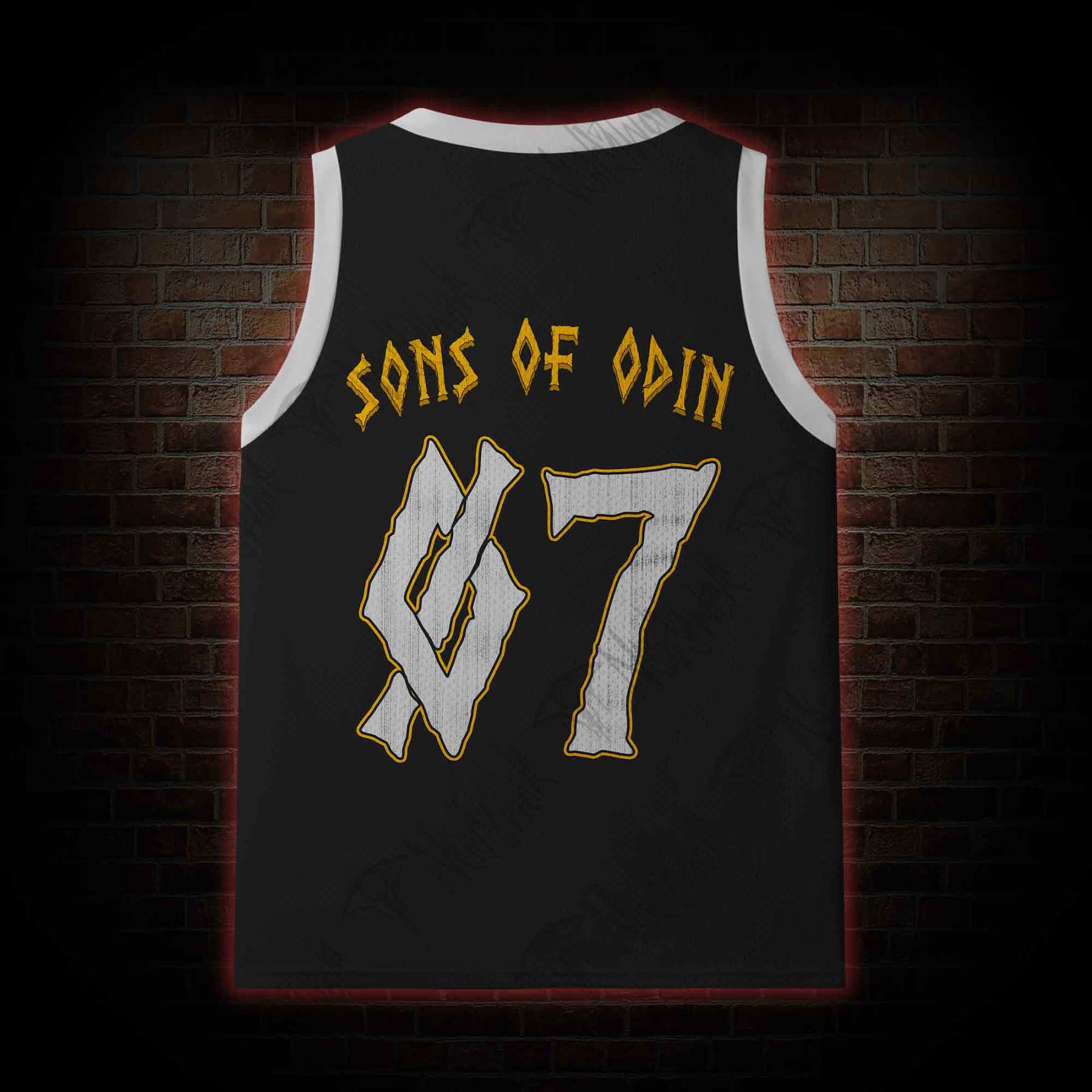 Til Valhalla Mesh Jersey Tank Top