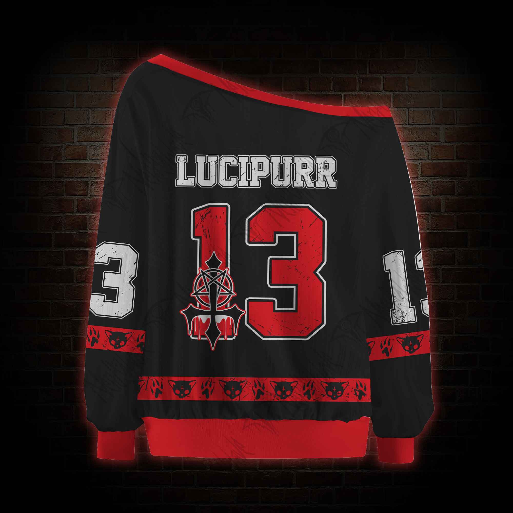 Lucipurr Off Shoulder Jersey