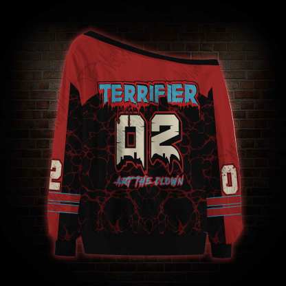 Cute But Psycho Off Shoulder Jersey