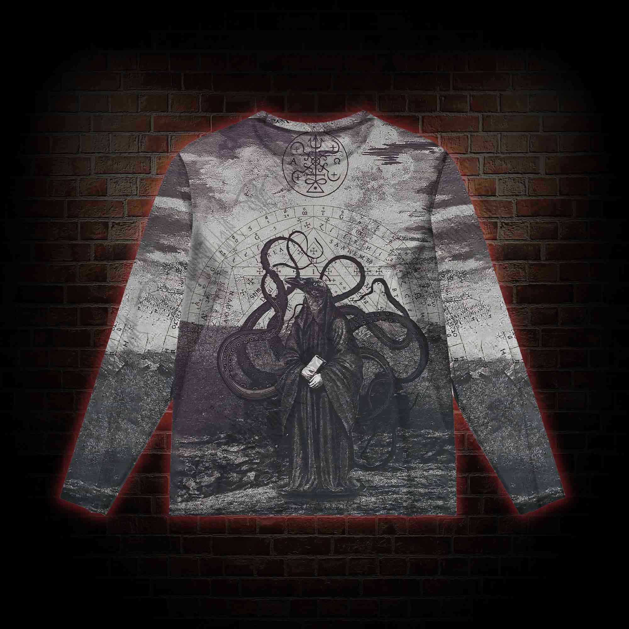 Alchemy and the Cthulhu Mythos Mesh Long Sleeve Top