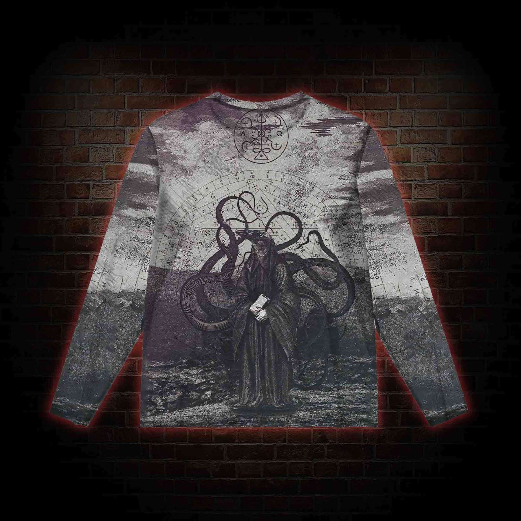Alchemy and the Cthulhu Mythos Mesh Long Sleeve Top
