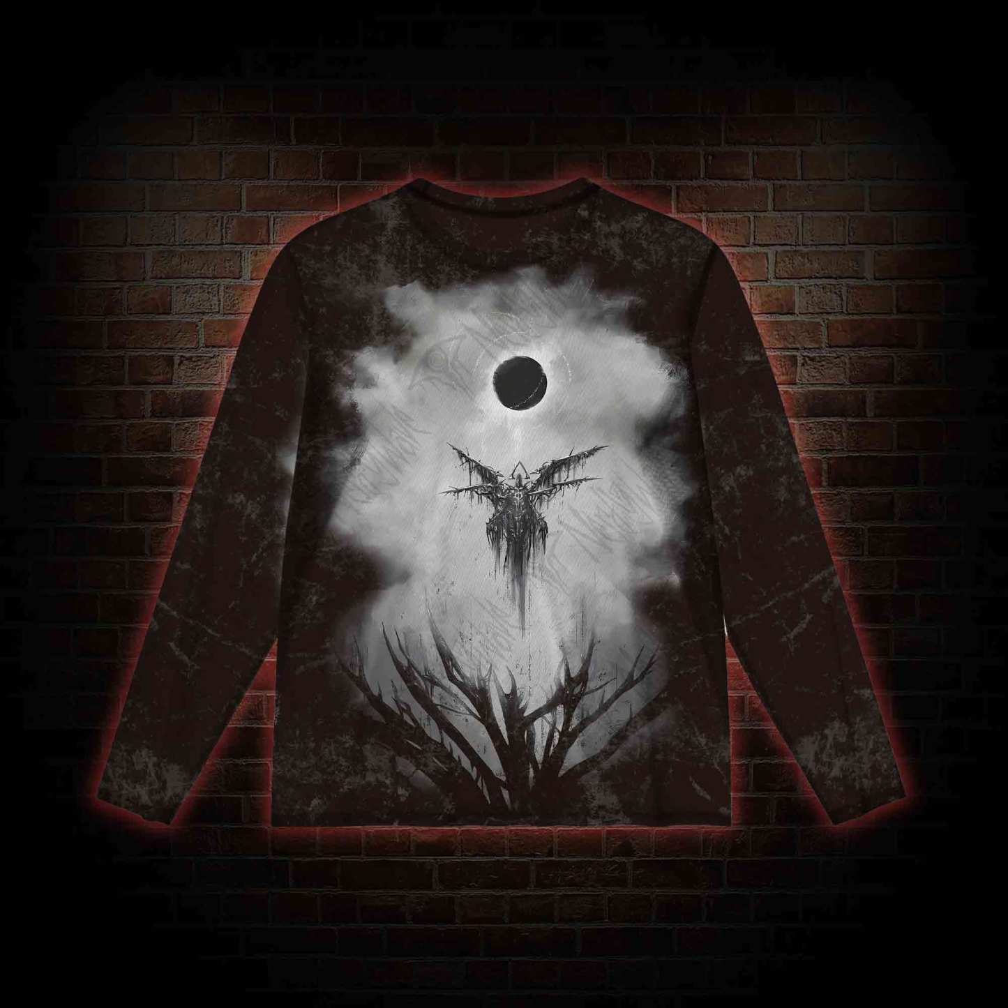 Angel of Death Mesh Long Sleeve Top