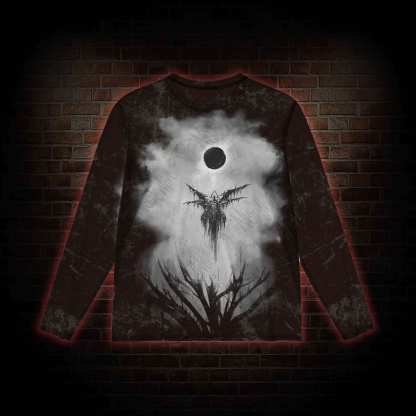 Angel of Death Mesh Long Sleeve Top