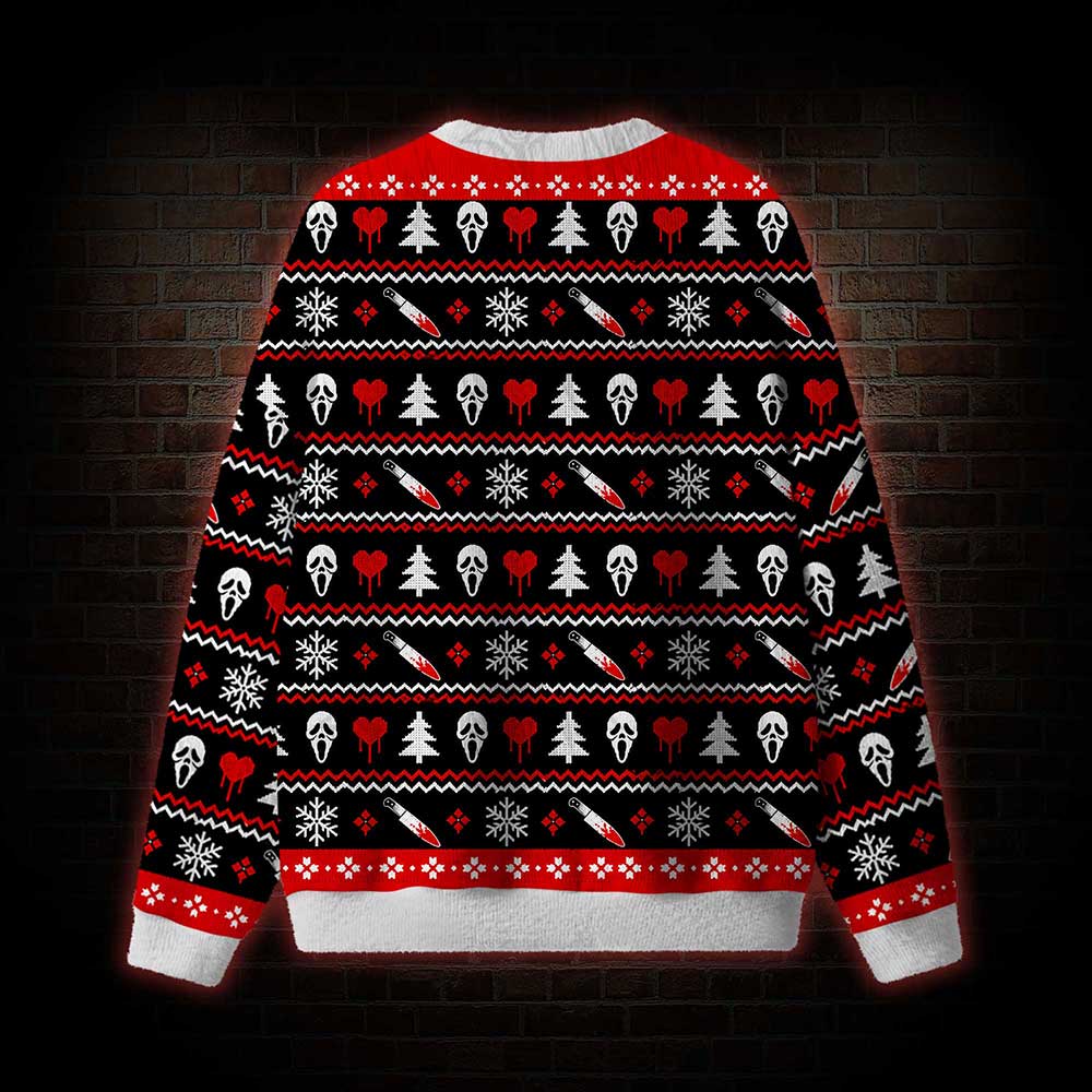 Merry Screammas Ugly Sweatshirts