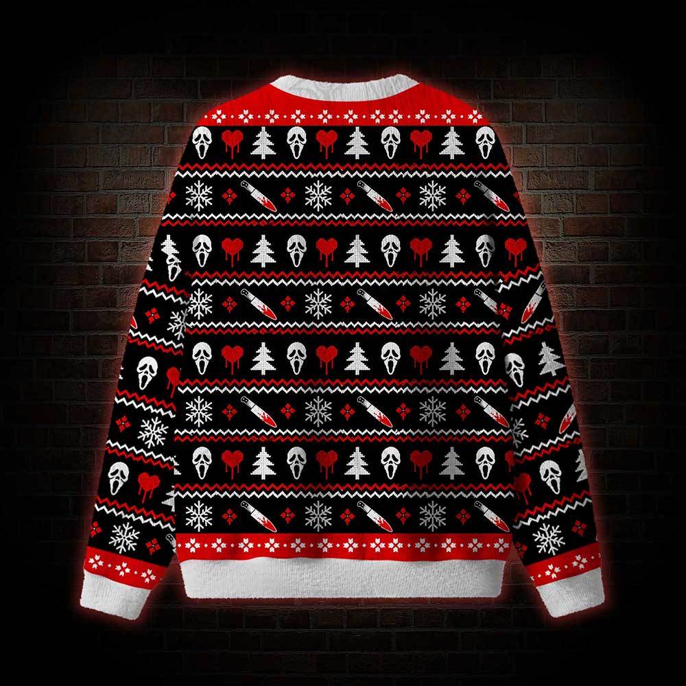 Merry Screammas Ugly Sweatshirts