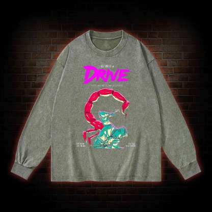 There are No Clean Getaways Washed Long-Sleeve T-shirt