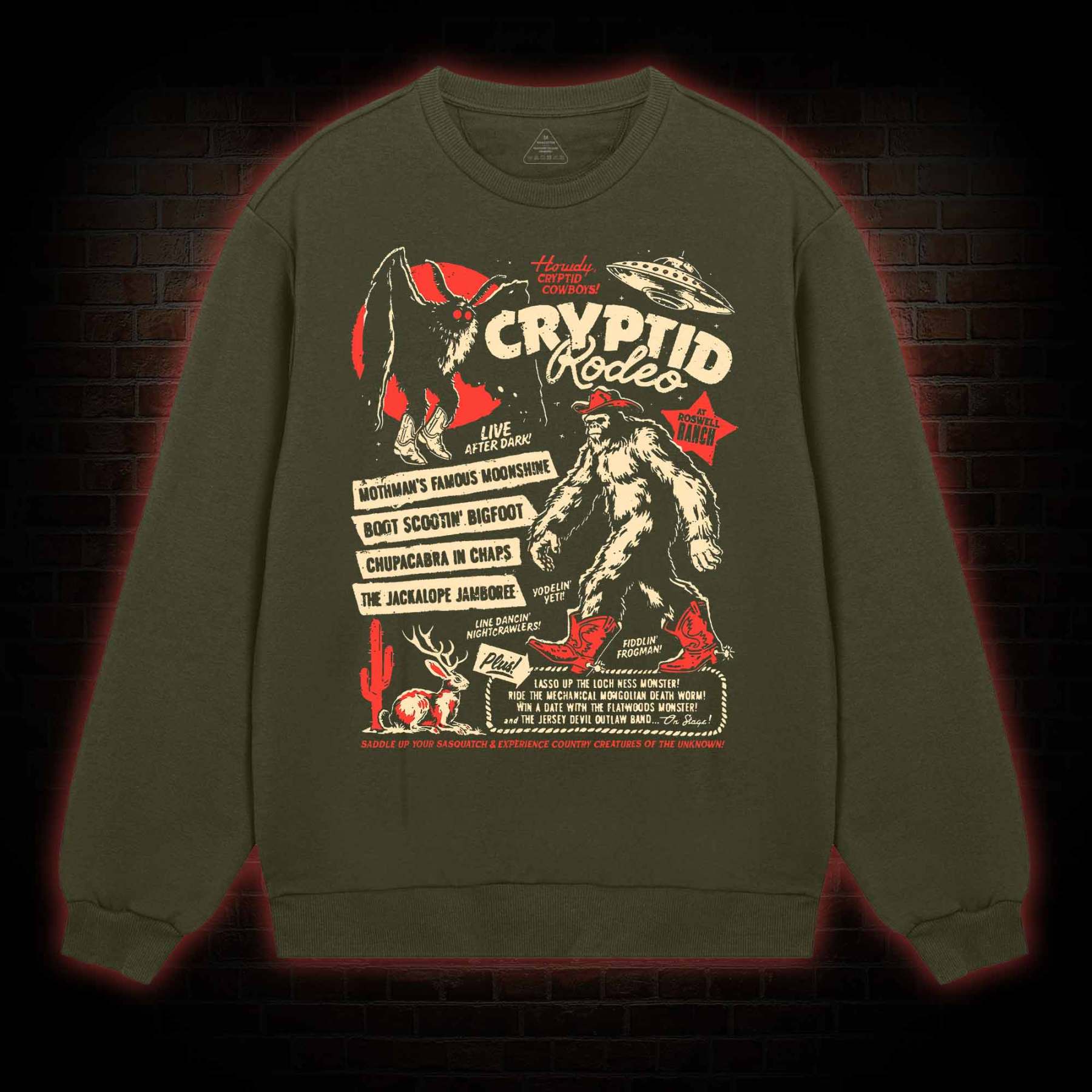 Cryptid Rodeo Sweatshirt