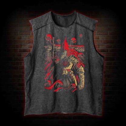 Dark Warrior Vintage Washed Tank Top