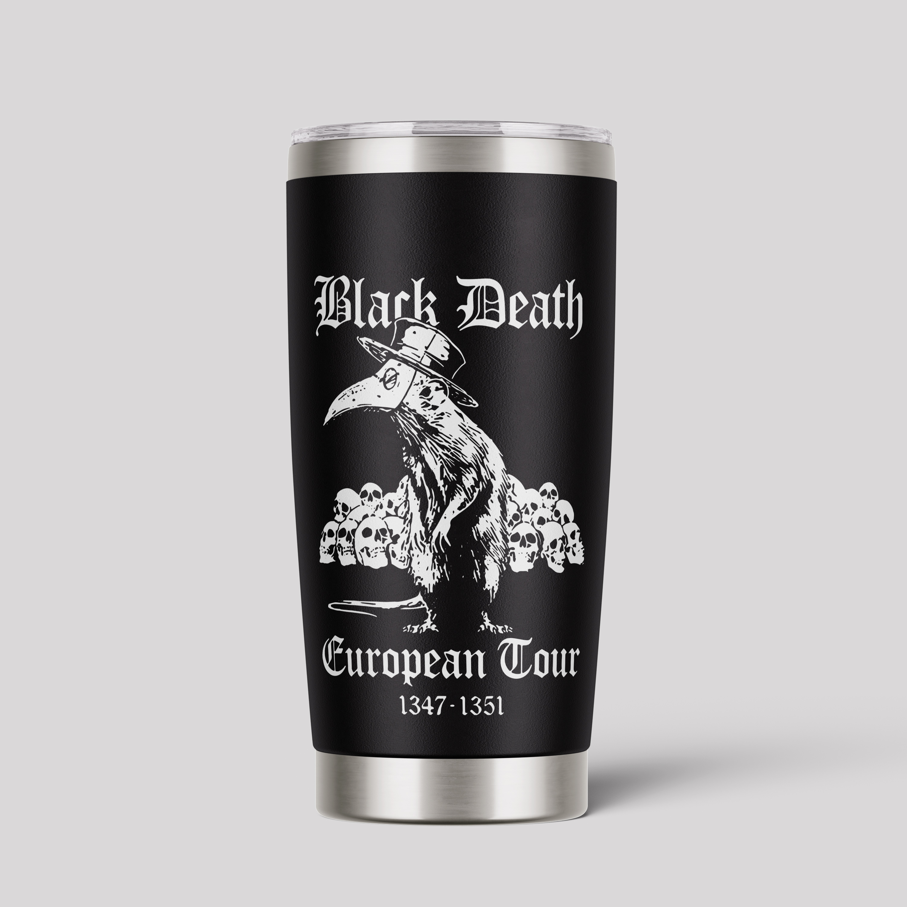 Black Death European Tour Tumbler