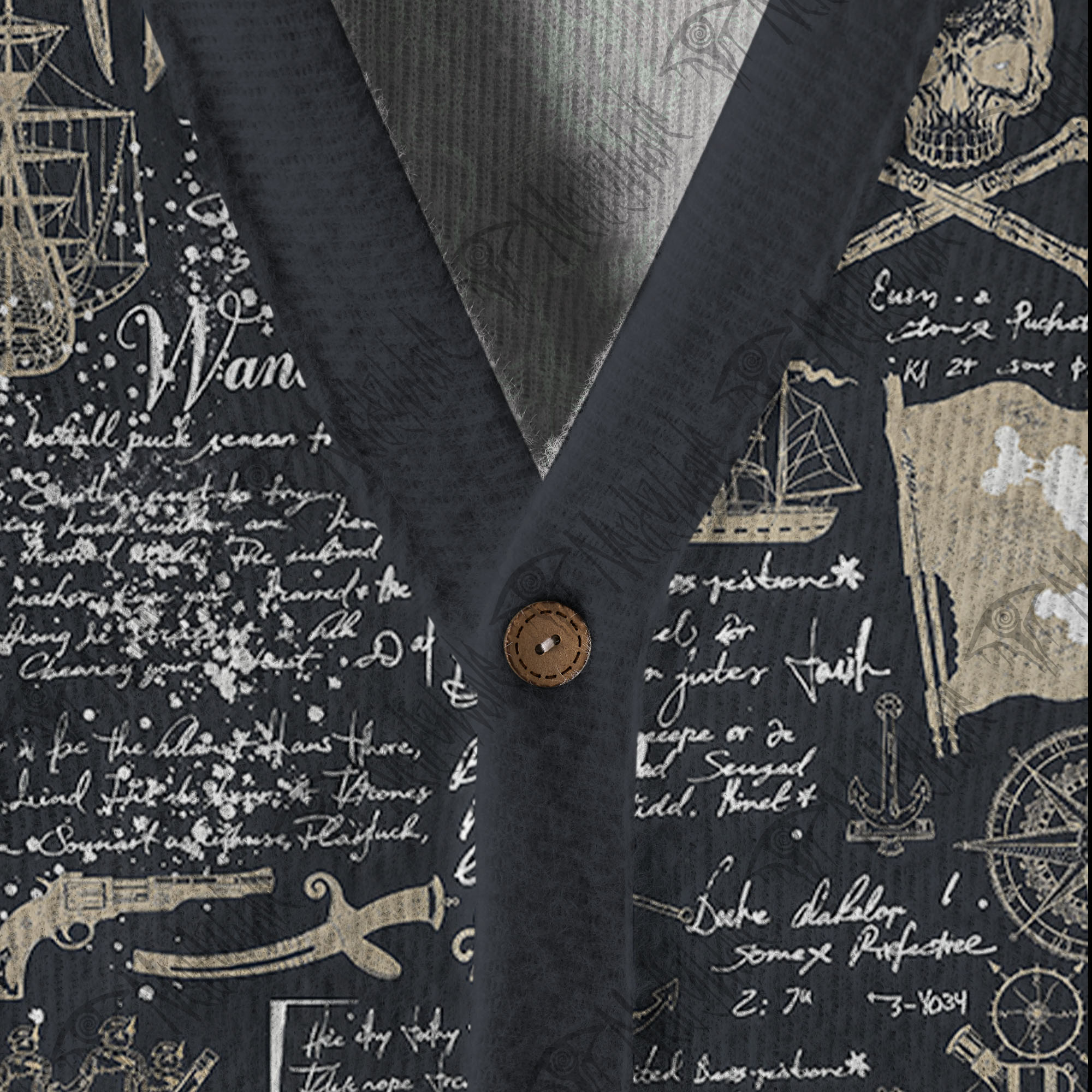 Pirate Cardigan Sweater