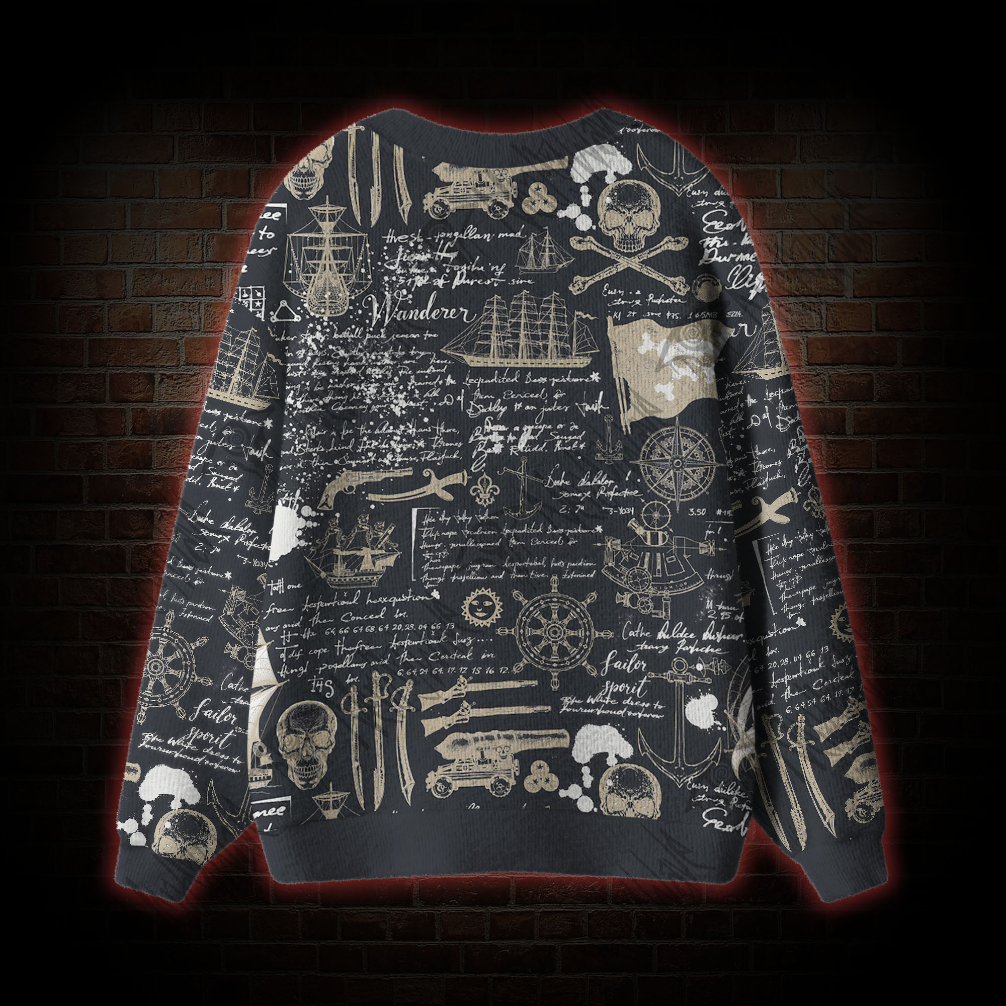 Pirate Cardigan Sweater