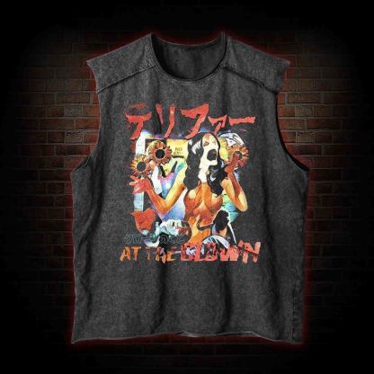 The Clown Slasher Vintage Washed Tank Top