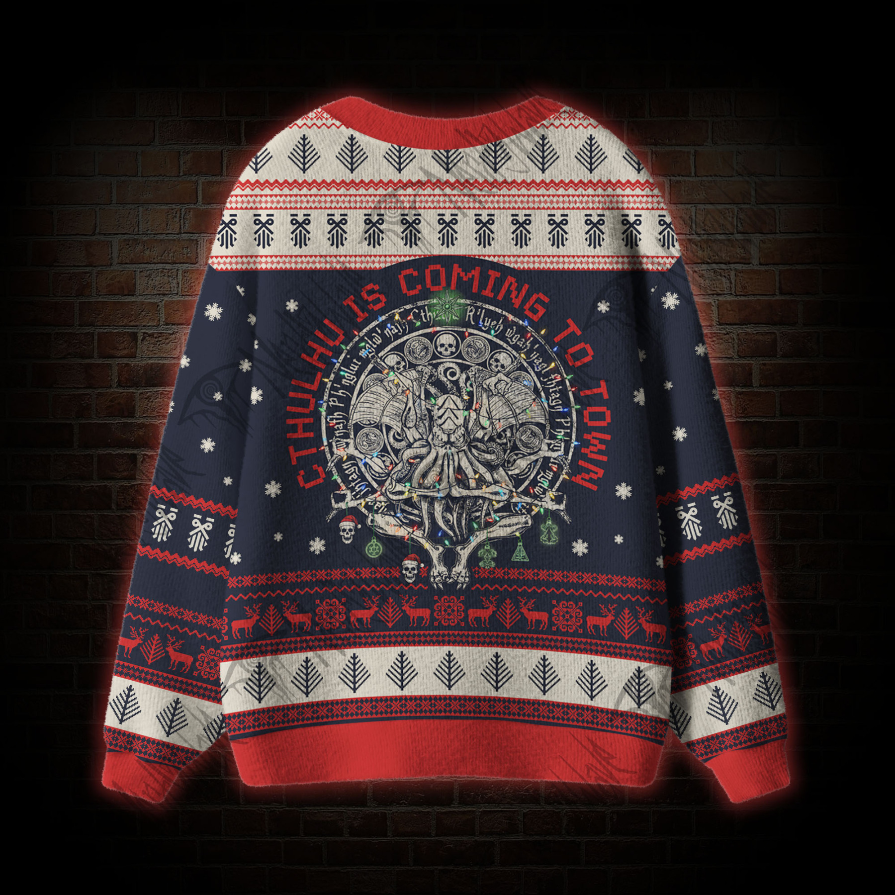 Cthulhu Cardigan Sweater