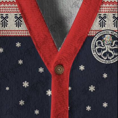 Cthulhu Cardigan Sweater