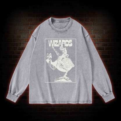 Wizards Washed Long-Sleeve T-shirt