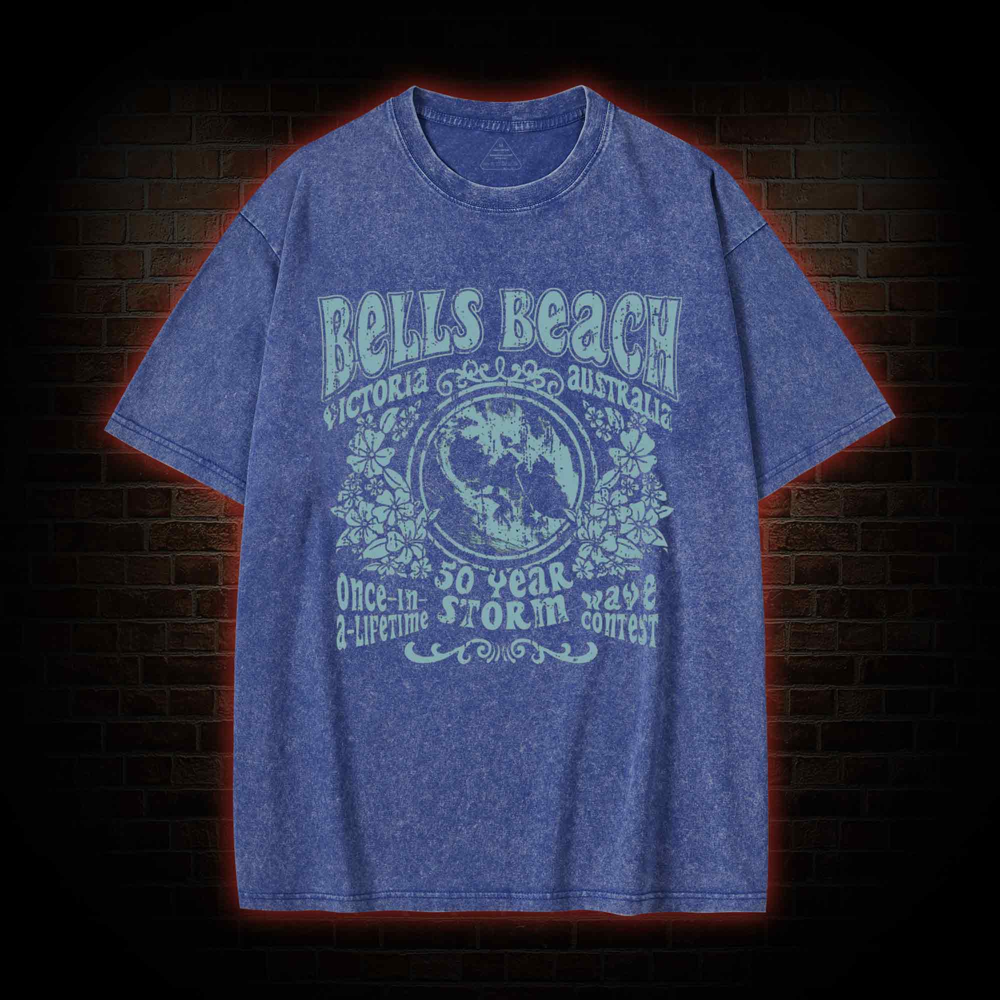 Bells Beach Australia Washed T-shirt
